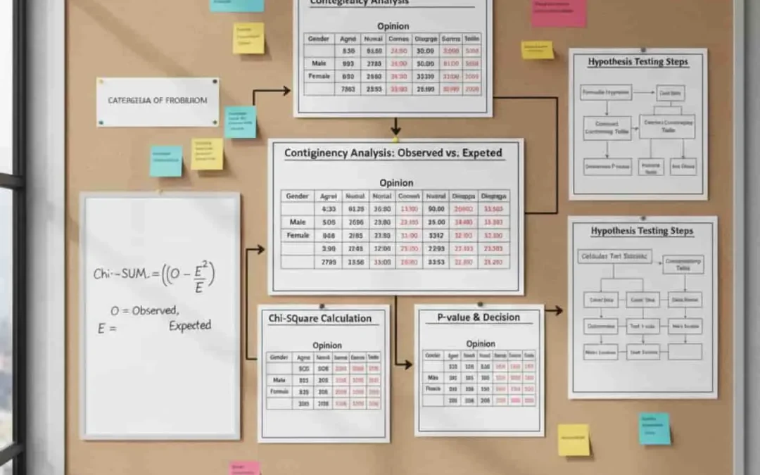 Tableau de contingence : définition et utilisation en statistiques