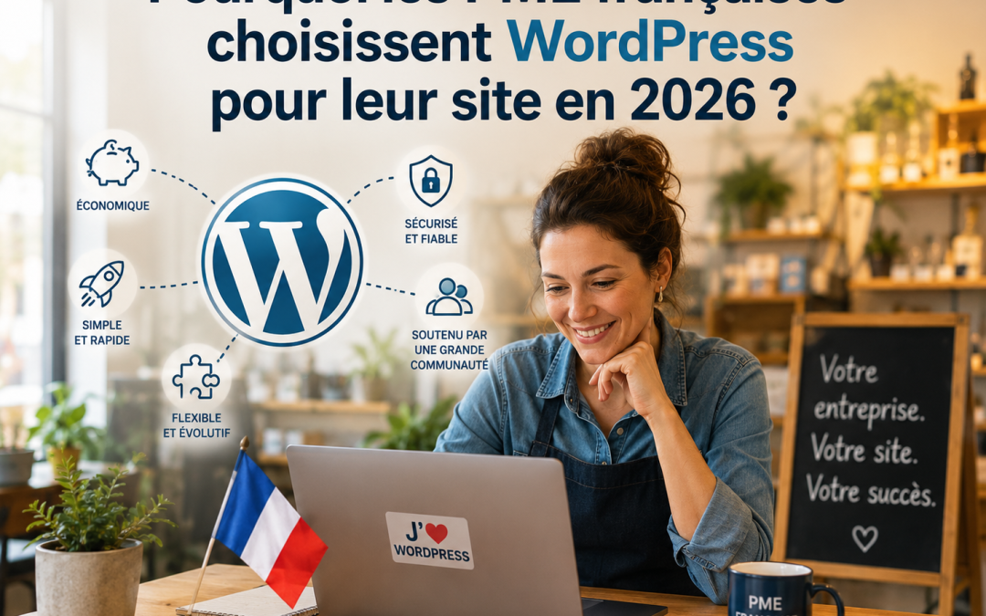 Pourquoi les PME françaises choisissent WordPress pour leur site en 2026 ?