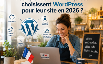 Pourquoi les PME françaises choisissent WordPress pour leur site en 2026 ?
