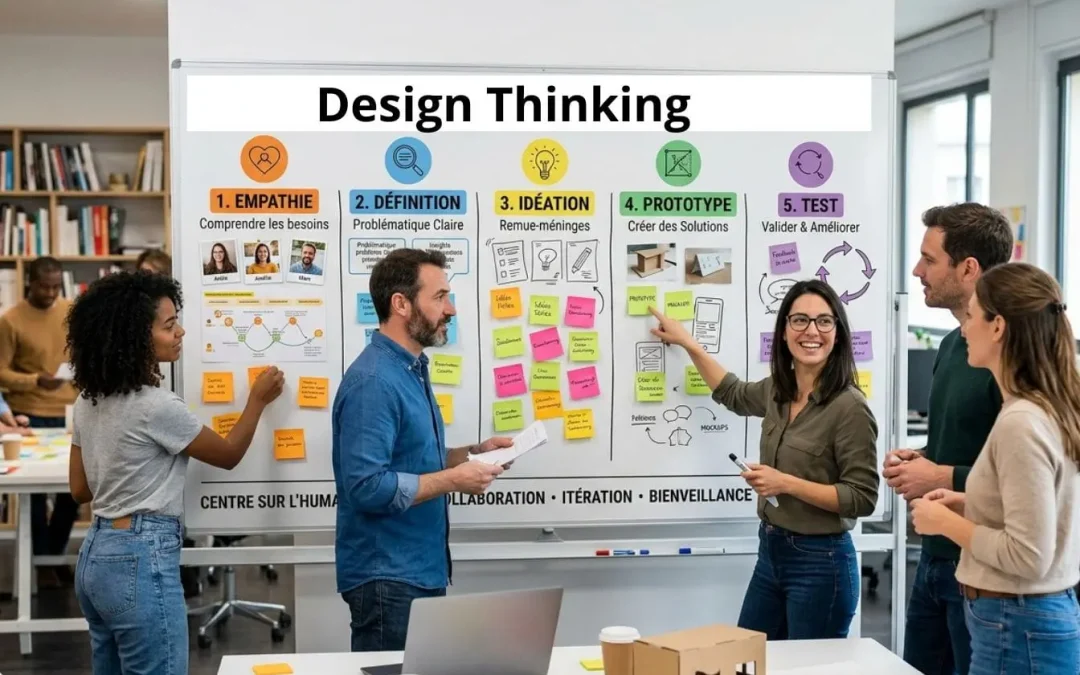 Design Thinking : définition et principes fondamentaux de cette méthode d&rsquo;innovation