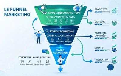 Qu’est-ce que le funnel marketing ? Guide complet du tunnel de conversion